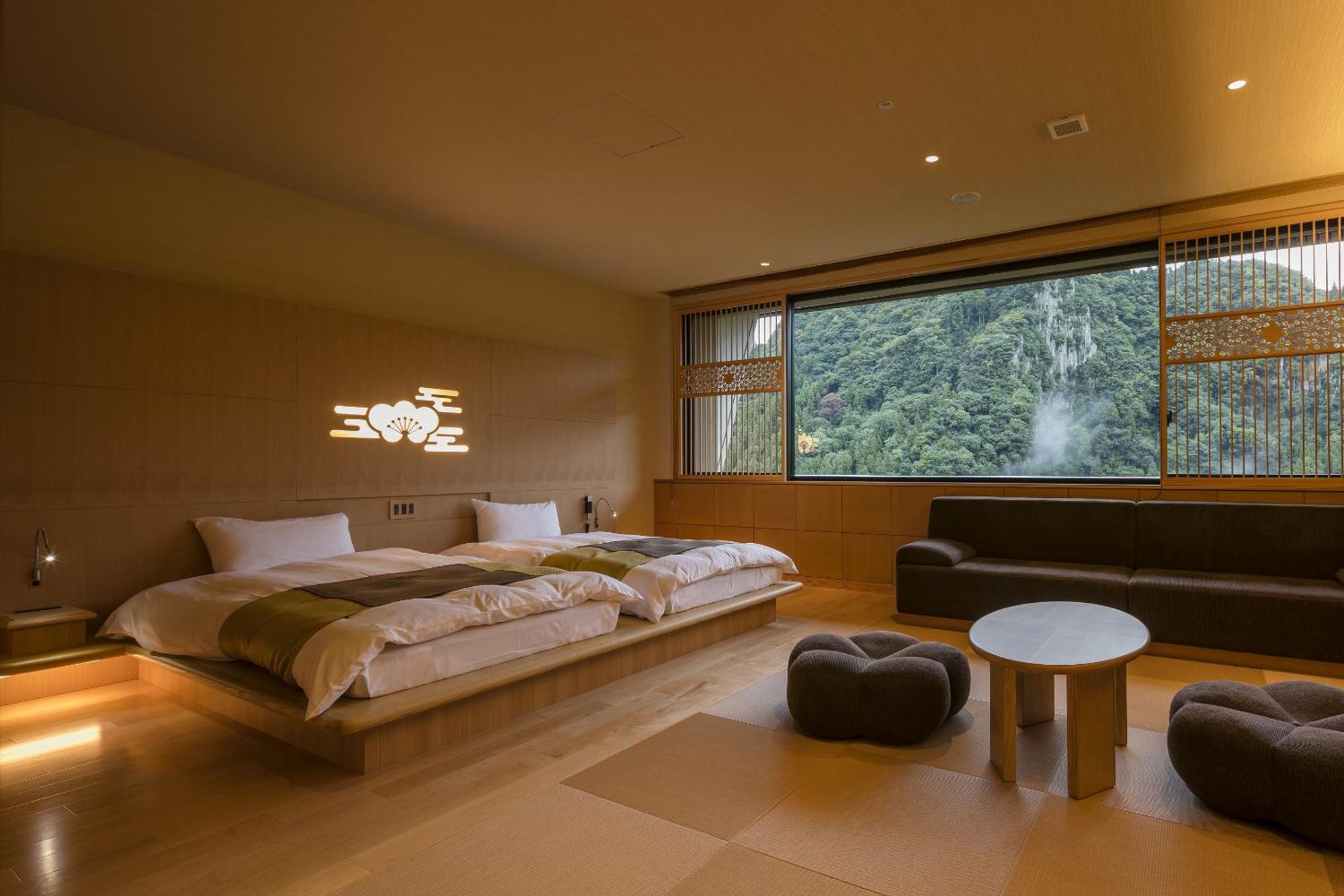 Okuhita Onsen Umehibiki Hotell Exteriör bild