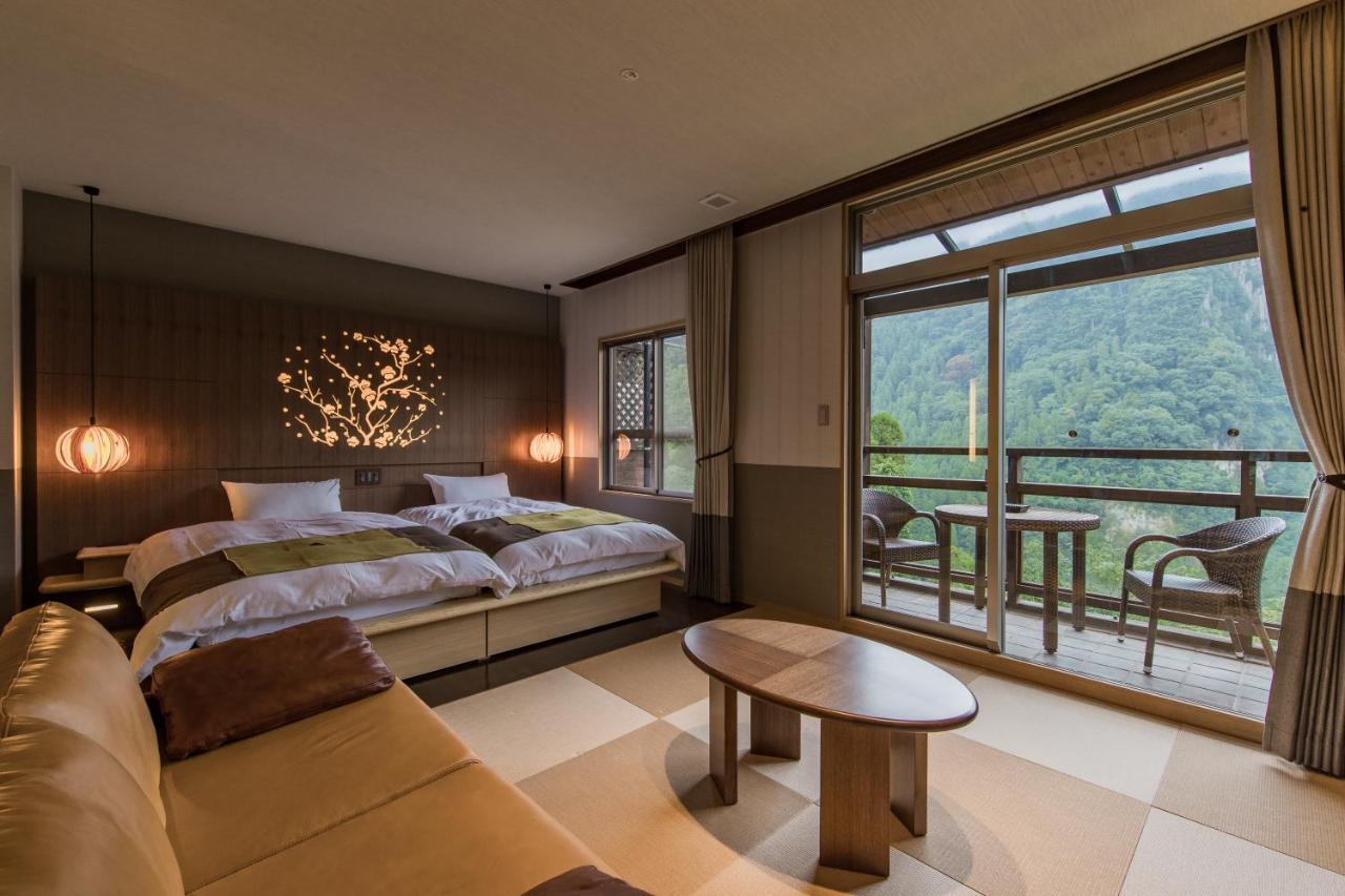 Okuhita Onsen Umehibiki Hotell Exteriör bild