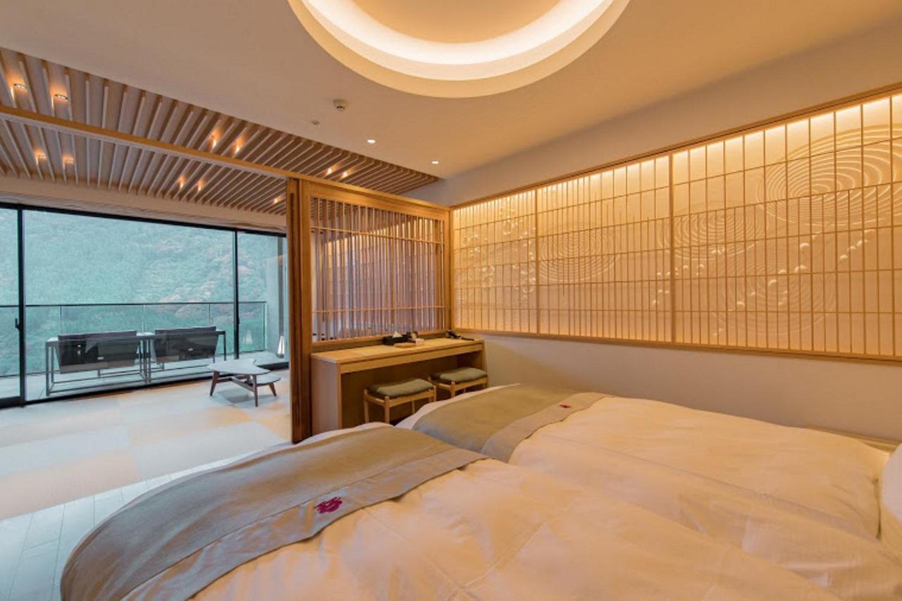 Okuhita Onsen Umehibiki Hotell Exteriör bild